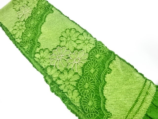 正絹　振袖用　絞り帯揚げ